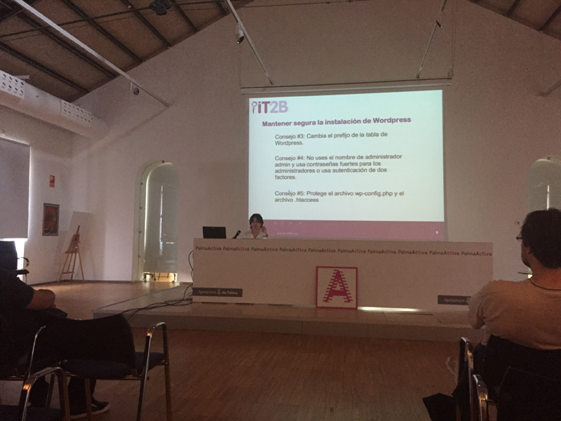 IT2B en Wordpress meetup