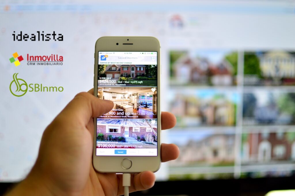 web integrada con CRM inmobiliario